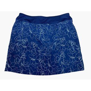 Cypress Club womens Navy golf tennis casual wear skort skirt shorts size Large